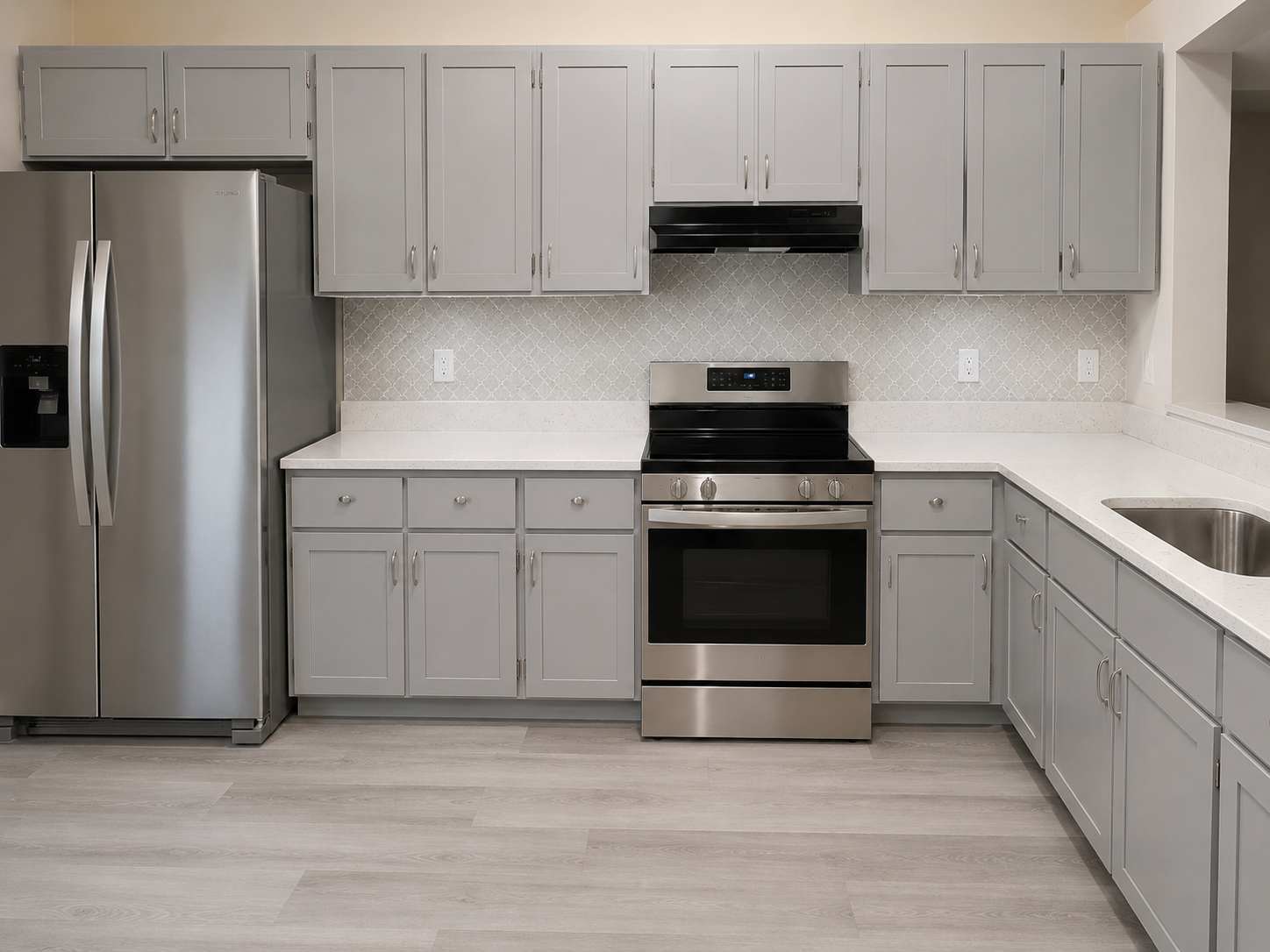 Kitchen after