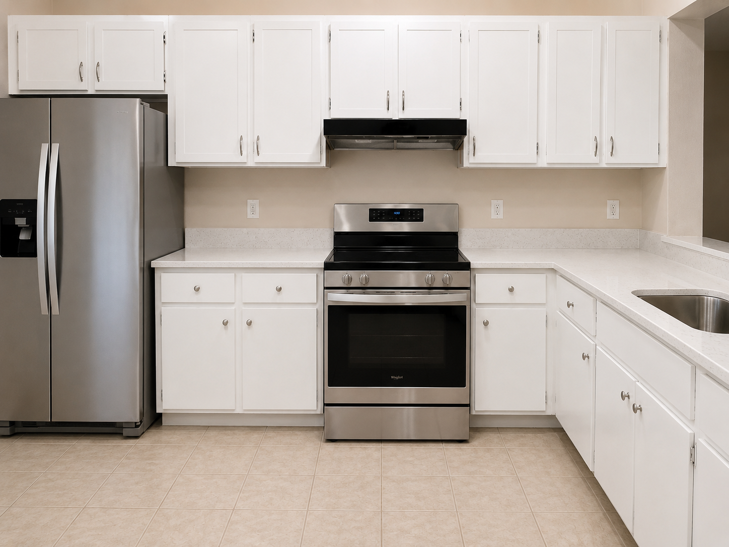 Kitchen before